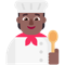 Cook- Medium-Dark Skin Tone emoji on Microsoft